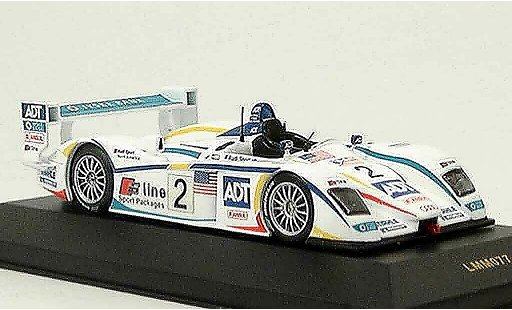 Audi R8 LMP course 1/43 IXO 2005 No. 2 3er Le Mans modellini auto