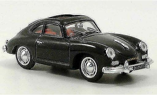Porsche 356 1952 1/43 Brumm Coupe nero geoffnetes Schiebetetto modellini auto