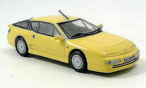Alpine A610 turbo 1/43 Norev A 610 giallo modellini auto