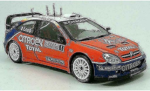 Citroen Xsara WRC 2005 1/18 Sun Star no.1 total vincitore rallye monte carlo modellini auto