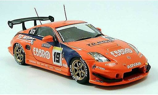 Nissan 350Z JGTC 1/43 Ebbro JGTC Super Taikyu rosso 2005 modellini auto