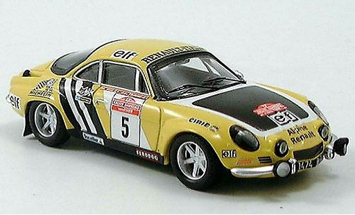 Alpine A110 rallye 1/43 Trofeu No. 5 Therier 1975 modellini auto