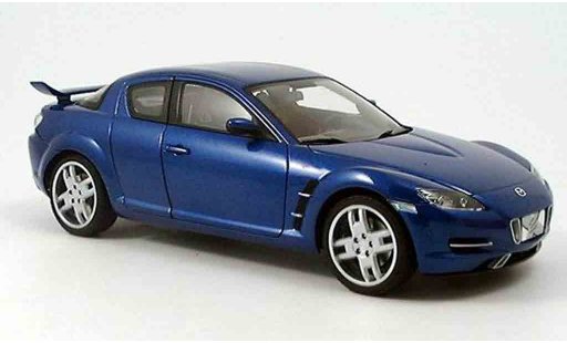 Mazda RX8 Base 1/18 Autoart x-men filmauto blu modellini auto