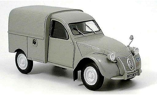 Citroen 2CV Fourgonnette 1/18 Norev ente furgonewagen grigio modellini auto