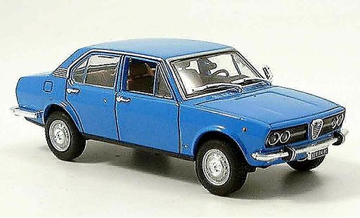 Alfa Romeo Alfetta 1.8 1/43 Norev blu 1972 modellini auto