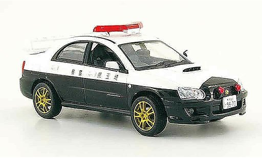 Subaru Impreza Police 1/43 Norev STI japan 2003 modellini auto