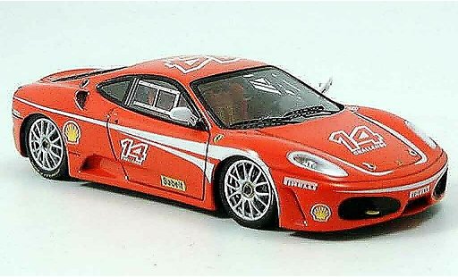 Ferrari F430 Challenge 1/43 Red Line numero 14 modellini auto