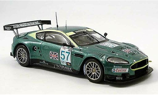 Aston Martin DBR9 gt1 1/43 IXO no. 57 brabham vincitore sebring 2005 modellini auto