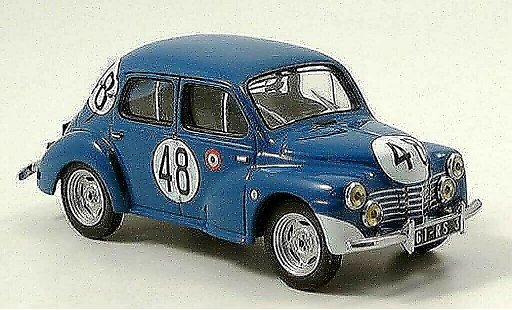 Renault 4CV Racing 1/43 IXO No. 48 Le Mans 1948 modellini auto