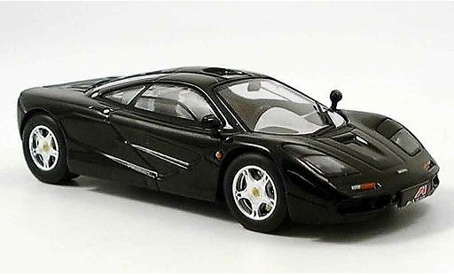 McLaren F1 GTR GTR 1/43 IXO nero 1996 modellini auto