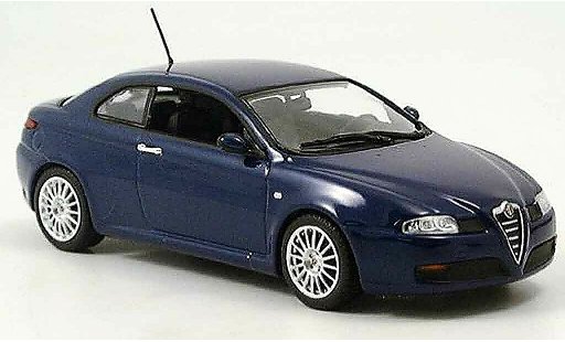 Alfa Romeo GT v6 3.2 1/43 Minichamps blu 2003 modellini auto
