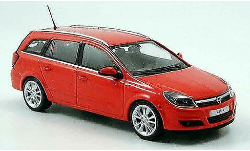 Opel Astra Base 1/43 Minichamps caravan rosso 2004 modellini auto