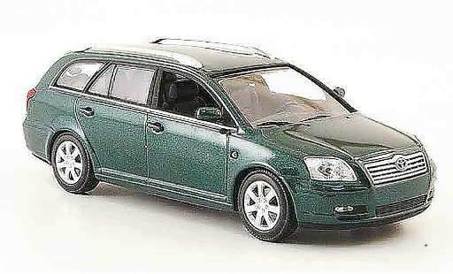 Toyota Avensis Kombi 1/43 Minichamps verde 2002 modellini auto