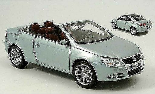 Volkswagen Eos Base 1/18 Norev grigio metallisee blu cabriolet-coupe 2006 modellini auto
