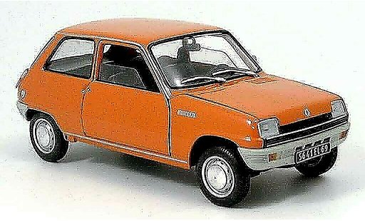 Renault 5 TL 1/18 Solido orange 1972 modellini auto