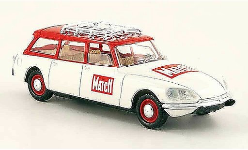 Citroen DS Break 1/43 Solido paris match rosso bianco modellini auto