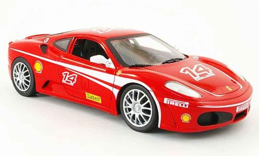 Ferrari F430 Challenge 1/18 Hot Wheels no.14 rosso modellini auto