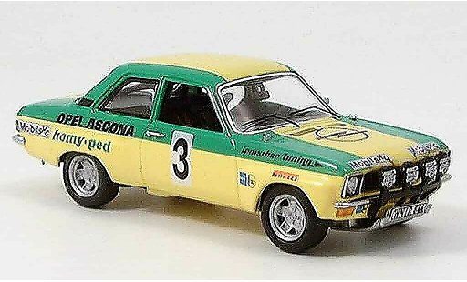 Opel Ascona A Rally 1/43 Schuco rallye irmscher 1973 modellini auto