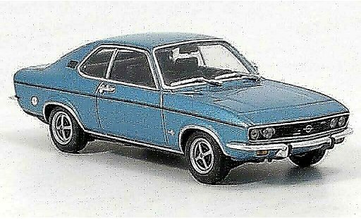 Opel Manta A 1/43 Minichamps blu 1971 modellini auto