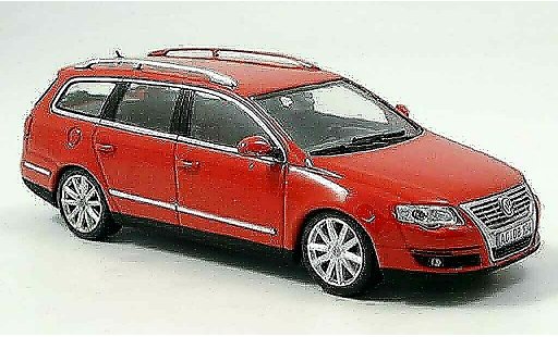 Volkswagen Passat B6 1/43 Minichamps variant rosso 2005 modellini auto