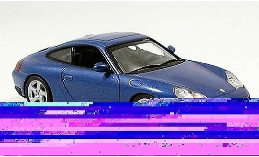 Porsche 911 4S 1/43 Minichamps Carrera blu 2001 modellini auto