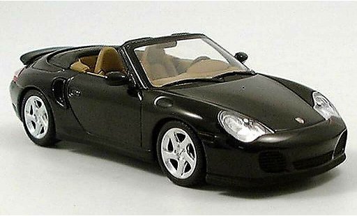 Porsche 911 Turbo 1/43 Minichamps Cabrio verde 2005 modellini auto