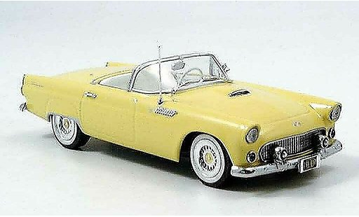 Ford Thunderbird Two-Seater 1/43 Minichamps giallo modellini auto