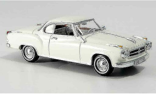 Borgward Isabella coupe 1/43 Minichamps bianco 1958 modellini auto