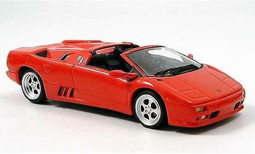 Lamborghini Diablo Roadster 1/43 Minichamps rosso 1994 modellini auto