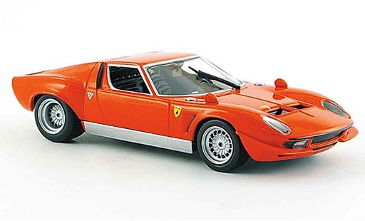Lamborghini Miura Jota 1/43 Minichamps rosso 1970 modellini auto