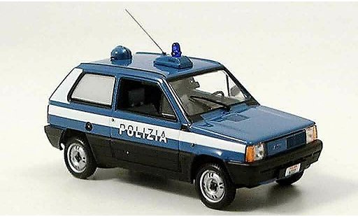 Fiat Panda Police 1/43 Minichamps italienische modellini auto