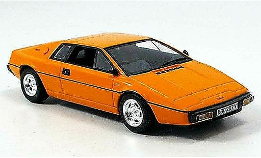 Lotus Esprit Base 1/43 Minichamps orange 1978 modellini auto