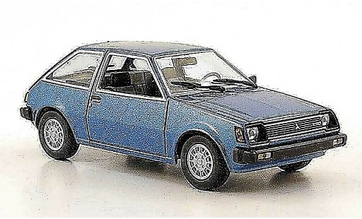 Mitsubishi Colt Base 1/43 Minichamps blu 1978 modellini auto