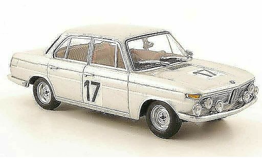 Bmw 2000 ti 1/43 Minichamps Ickx vincitore 24h Spa 1966 modellini auto