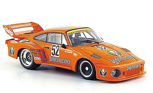 Porsche 935 1977 1/43 Minichamps No.52 Max Moritz Jagermeister M.Schurti DRM Zolder modellini auto