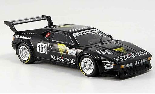 Bmw M1 1986 1/43 Minichamps MK Motorsport ADAC 1000km modellini auto