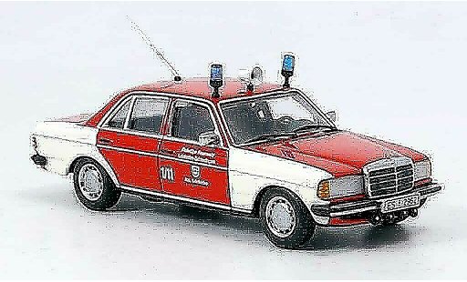Mercedes 200 Base 1/43 Minichamps pompier Leinfelden Echterdingen modellini auto