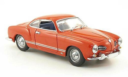 Volkswagen Karmann Ghia Coupe 1/43 Minichamps Ghia (tipo 14) rosso 1966 modellini auto