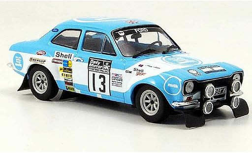 Ford Escort MK1 1/43 Minichamps I Makinen Liddon vincitore Rally RAC 1973 modellini auto