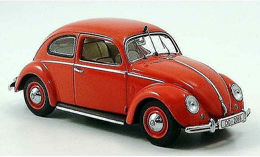 Volkswagen Coccinelle Base 1/43 Minichamps 1200export pompier dortmund modellini auto