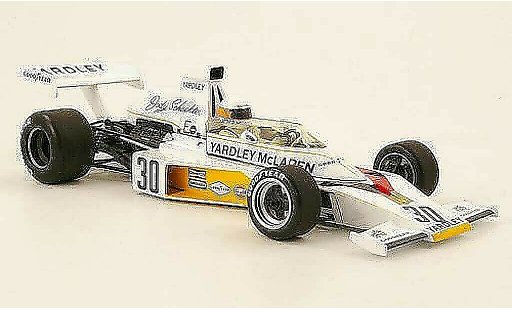 Ford F1 1973 1/18 Minichamps mclaren ford m23 no.30 yardley gp grande bretagne j.scheckter avec panneaux amovibles modellini auto