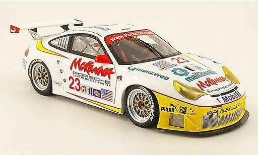 Porsche 911 GT3 RSR 1/18 Minichamps no.23 klassenvincitore 12h sebring 2004 modellini auto