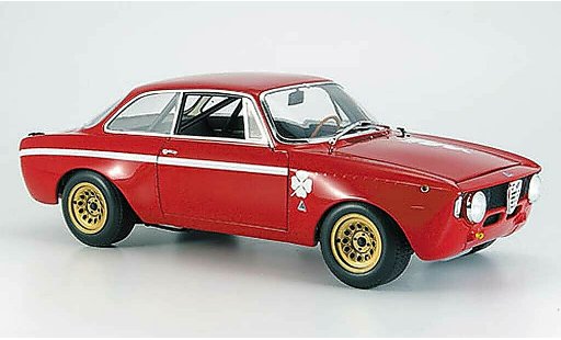 Alfa Romeo Giulia gt junior 1300 1/18 Minichamps GTA rosso 1970 modellini auto