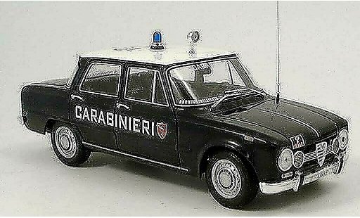 Alfa Romeo Giulia Berlina 1/18 Minichamps carabinieri police (it) 1970 modellini auto