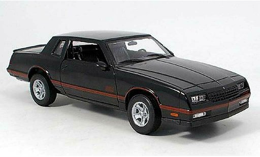 Chevrolet Monte Carlo SS 1/18 Welly noir 1987 modellini auto