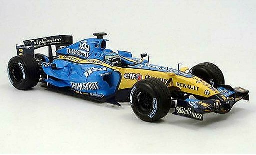 Renault F1 2006 1/18 Hot Wheels r25 g.fisica modellini auto