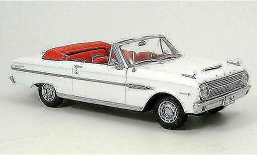 Ford Falcon Cabriolet 1/18 Sun Star Cabrio bianco 1963 modellini auto
