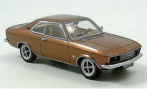 Opel Manta A 1/43 Schuco bronze modellini auto