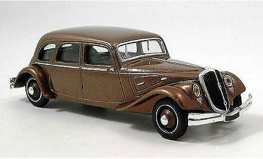 Citroen Traction 22 1/43 Norev CV Familiale brun modellini auto