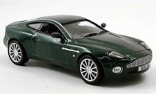Aston Martin Vanquish coupe 1/43 Norev v12 verde modellini auto